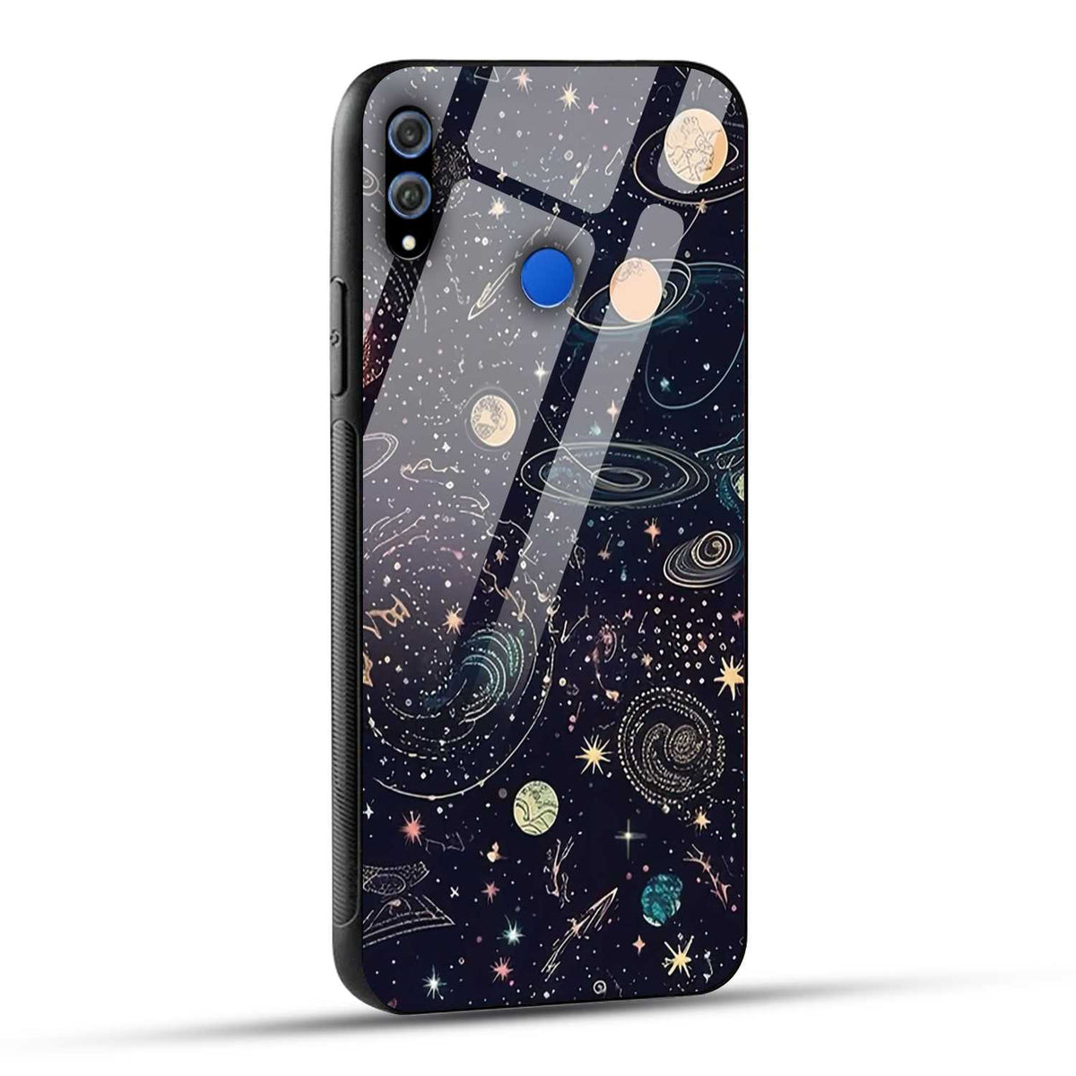 Honor 8X Back Cover Beauty Of Multiverse Art Printed Glass Case