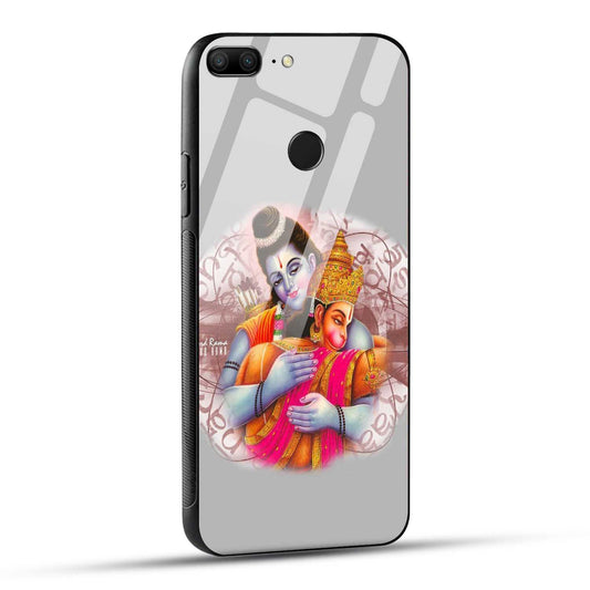 Honor 9 Lite Back Cover Hanuman and Ram Printed Glass Case