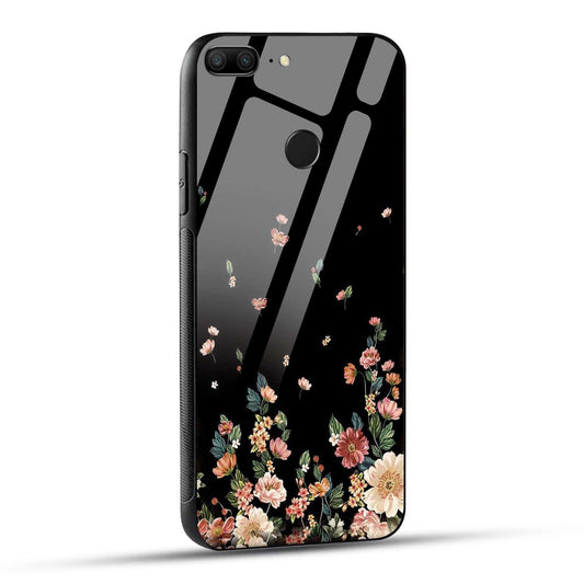 Honor 9 Lite Back Cover Flowers Girly Printed Glass Case