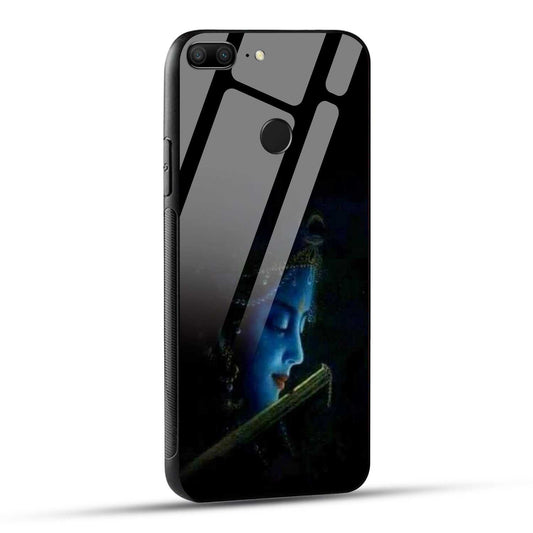 Honor 9 Lite Back Cover Lord Krishna Printed Glass Case
