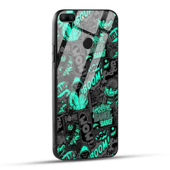 Honor 9 Lite Back Cover Boom Printed Glass Case