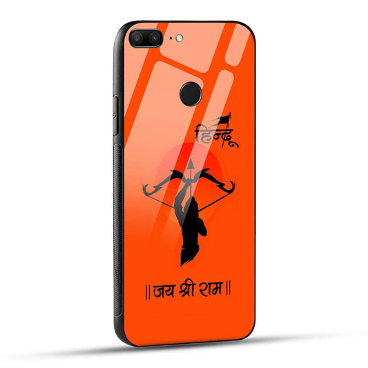 Honor 9 Lite Back Cover Jai Shree Ram Printed Glass Case