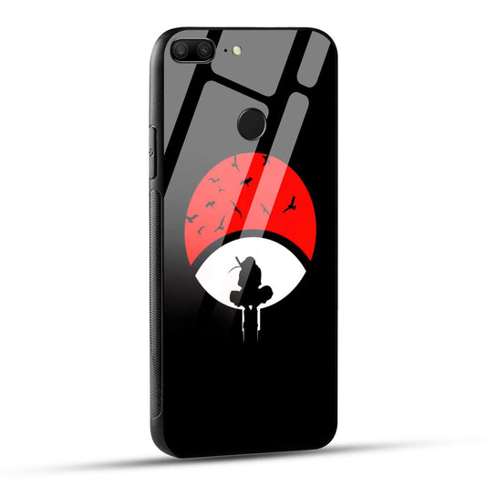 Honor 9 Lite Back Cover Itachi Uchiha Printed Glass Case