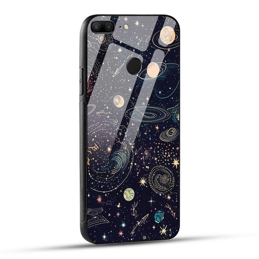 Honor 9 Lite Back Cover Beauty Of Multiverse Art Printed Glass Case