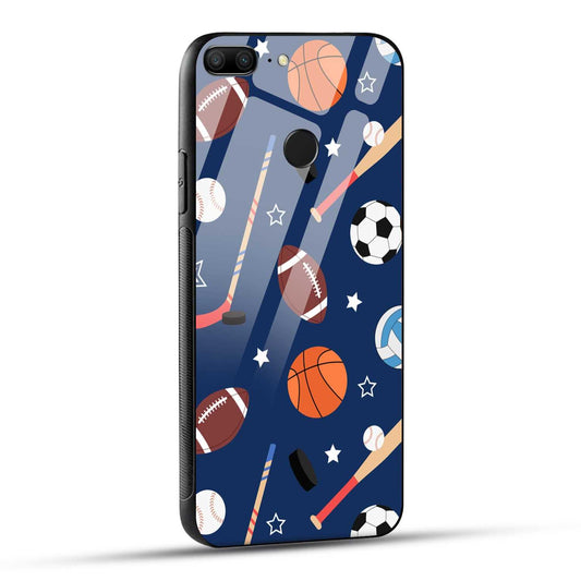 Honor 9 Lite Back Cover Every Sports Matter Printed Glass Case