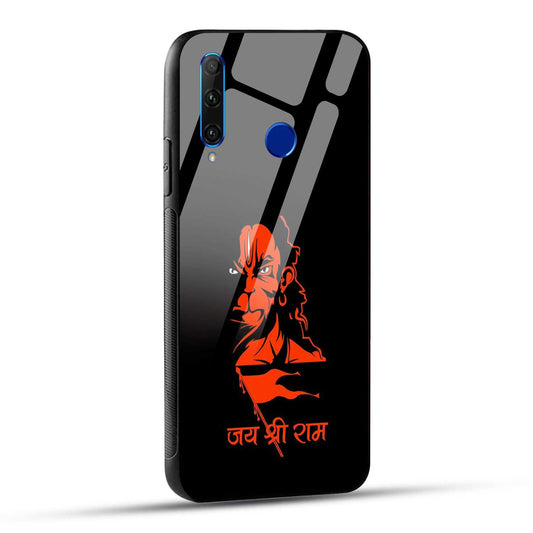 Honor 10i / Honor 20i Back Cover Jay Shree Ram Bajrangballi Hanuman Printed Glass Case