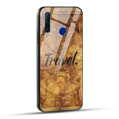 Honor 10i / Honor 20i Back Cover Travel Printed Glass Case