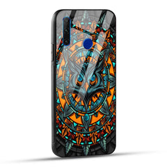 Honor 10i / Honor 20i Back Cover Attractive Owl Printed Glass Case