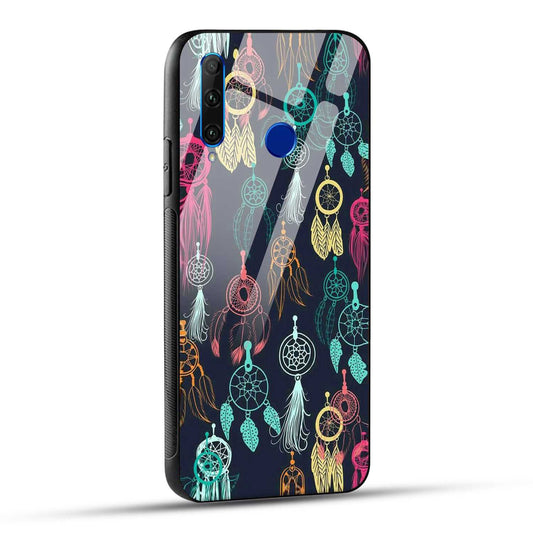 Honor 10i / Honor 20i Back Cover Dreamcatcher Printed Glass Case