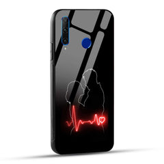 Honor 10i / Honor 20i Back Cover Couple Love Printed Glass Case