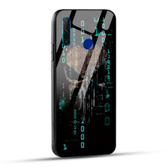 Honor 10i / Honor 20i Back Cover Hacker Printed Glass Case