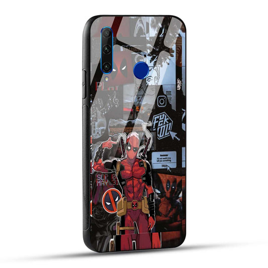 Honor 10i / Honor 20i Back Cover Superhero Collage Printed Glass Case