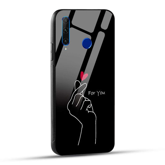 Honor 10i / Honor 20i Back Cover For You Printed Glass Case