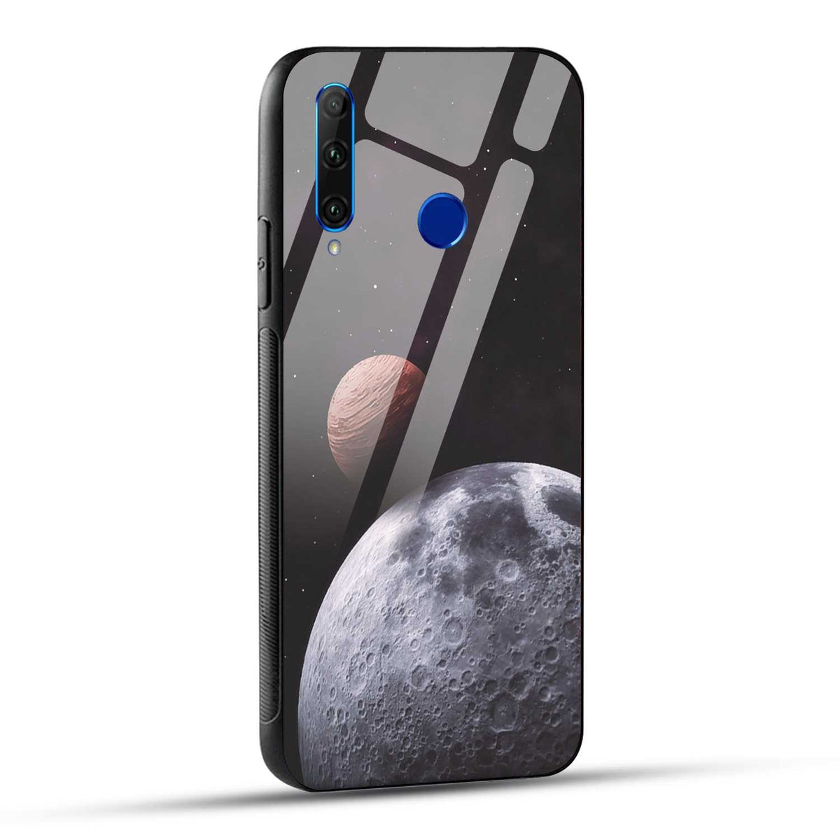 Honor 10i / Honor 20i Back Cover Galaxy Space Printed Glass Case