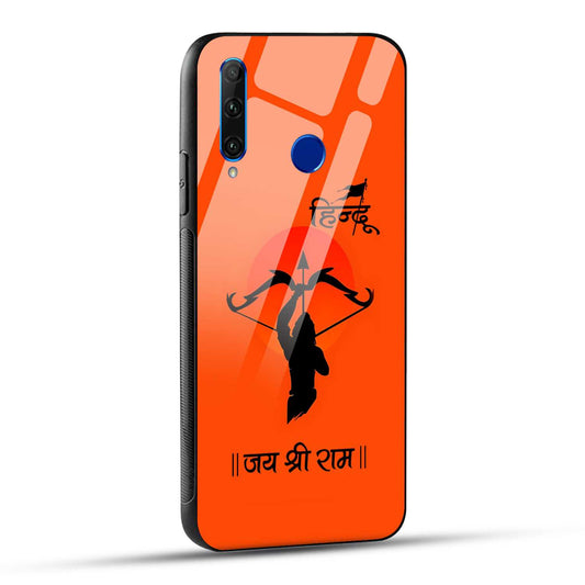 Honor 10i / Honor 20i Back Cover Jai Shree Ram Printed Glass Case