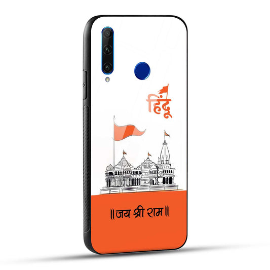Honor 10i / Honor 20i Back Cover Jai Shree Ram Mandir Art Printed Glass Case