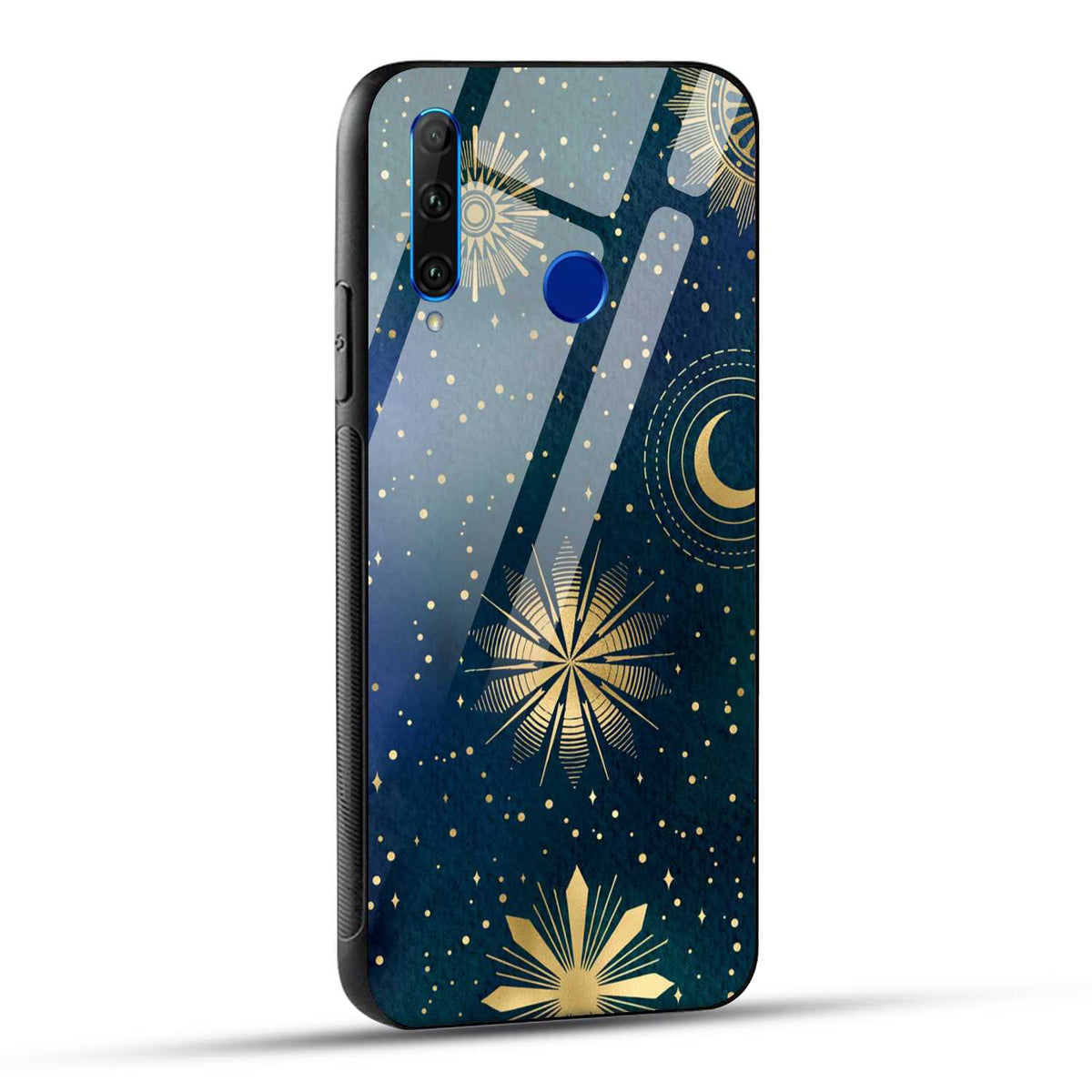 Honor 10i / Honor 20i Back Cover Art Of Moon Printed Glass Case