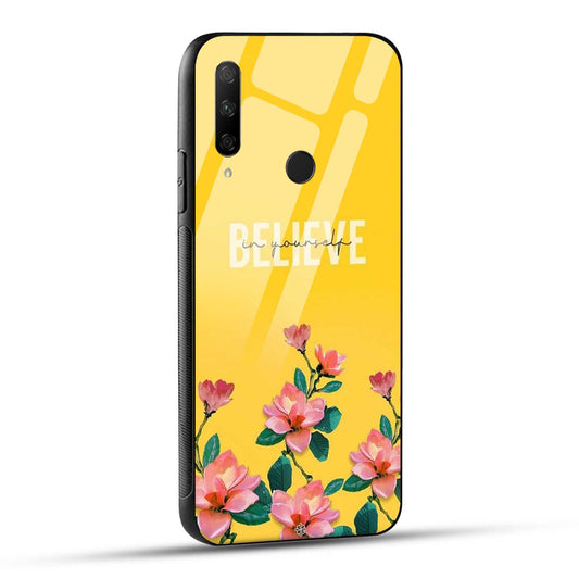 HONOR 9X Back Cover Believe in Yourself Printed Glass Case