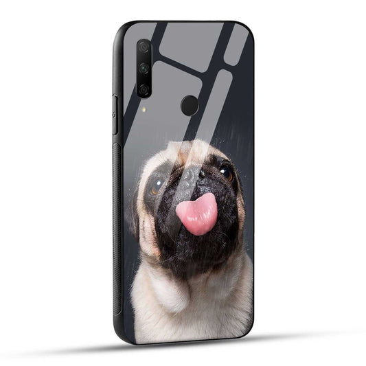 HONOR 9X Back Cover Cutest Pug Dog Printed Glass Case