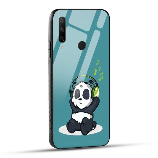 HONOR 9X Back Cover Cartoon Listning Music Printed Glass Case
