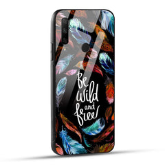 HONOR 9X Back Cover Be Wild and Free Printed Glass Case