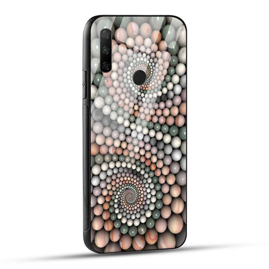 HONOR 9X Back Cover Beautiful Stone Printed Glass Case