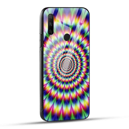 HONOR 9X Back Cover Beautiful Illustraion Printed Glass Case