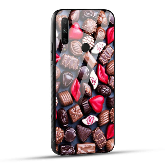 HONOR 9X Back Cover Chocolate Lover Printed Glass Case
