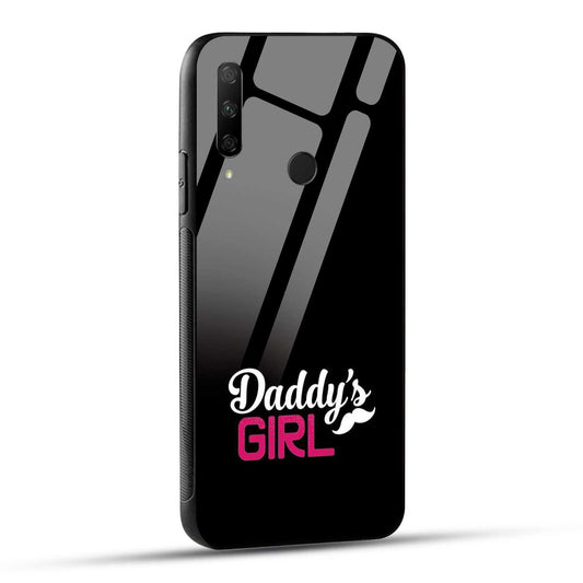 HONOR 9X Back Cover Daddys Girl Girly Trendy Printed Glass Case