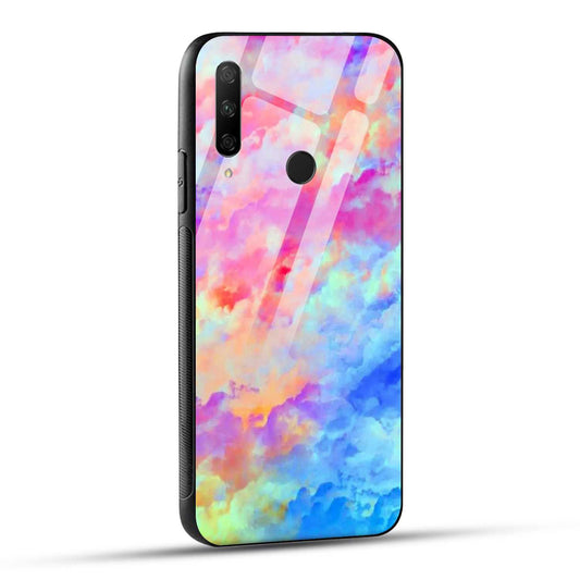 HONOR 9X Back Cover Colorful Color Gradient Printed Glass Case