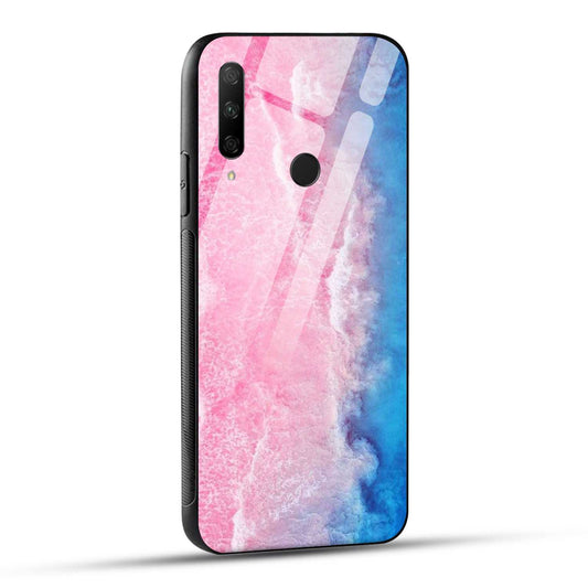 HONOR 9X Back Cover Beach Waves Printed Glass Case