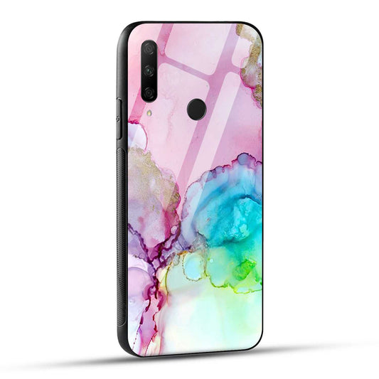 HONOR 9X Back Cover Colors Marble Printed Glass Case