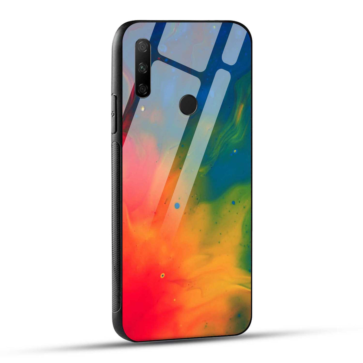 HONOR 9X Back Cover Color Spreads Printed Glass Case