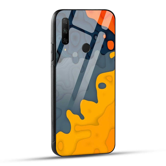 HONOR 9X Back Cover Colorful Pattern Printed Glass Case