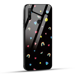 HONOR 9X Back Cover Black Designer Printed Glass Case