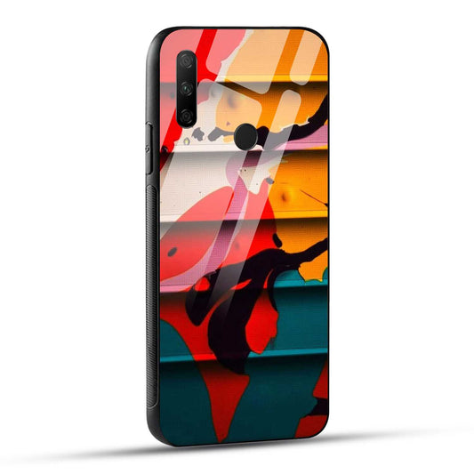 HONOR 9X Back Cover Colorful Shelf Printed Glass Case