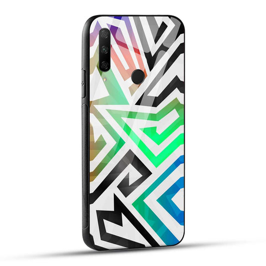 HONOR 9X Back Cover Color Art Designer Printed Glass Case
