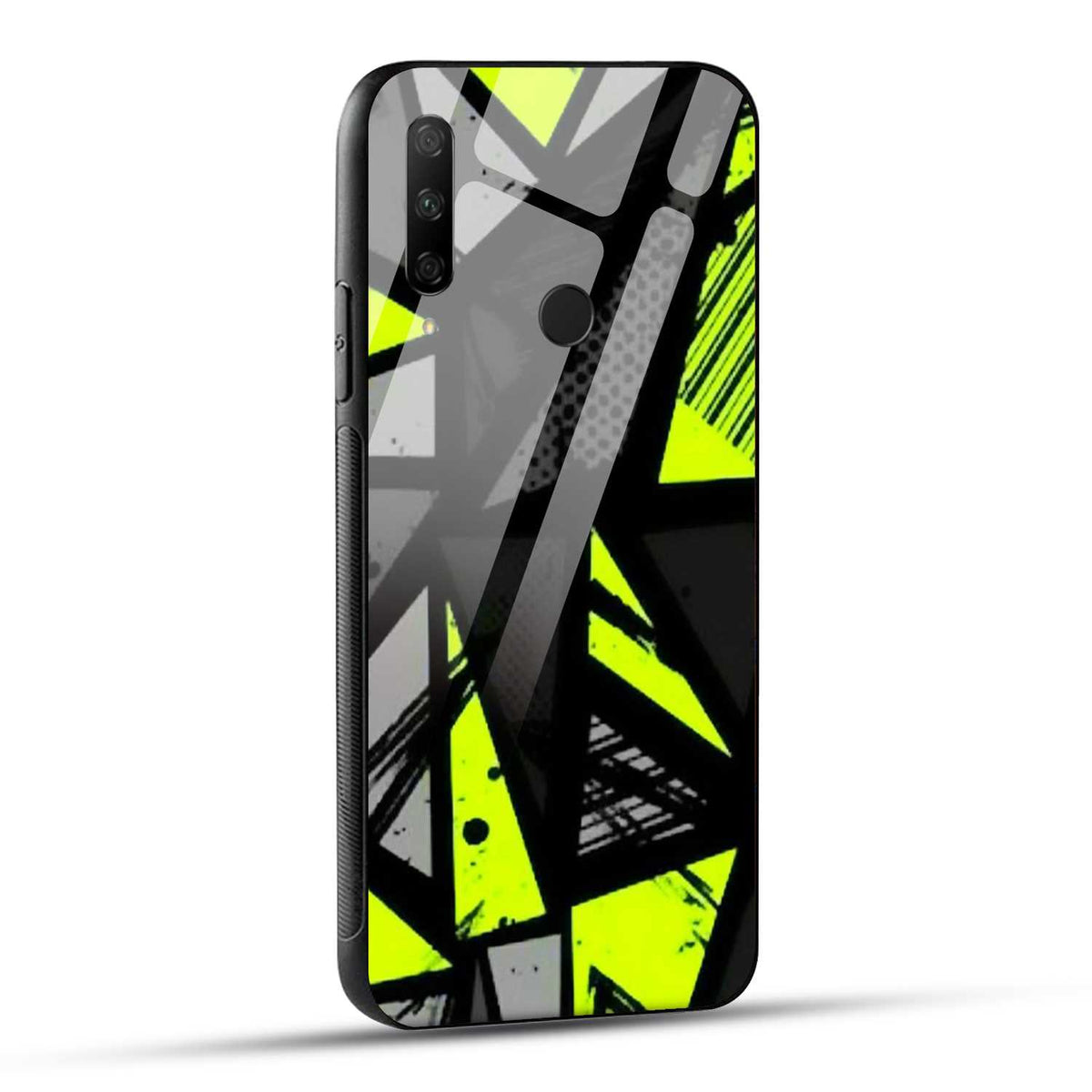 HONOR 9X Back Cover Abstract Neon Printed Glass Case