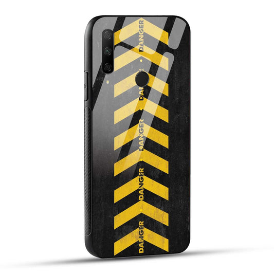 HONOR 9X Back Cover Danger Printed Glass Case
