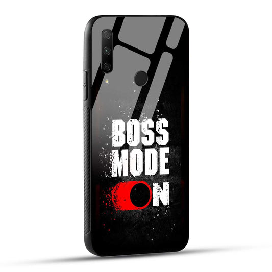 HONOR 9X Back Cover Boss Mode On Printed Glass Case