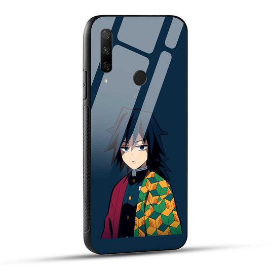 HONOR 9X Back Cover Animated Girl Printed Glass Case