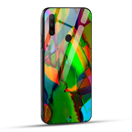 HONOR 9X Back Cover Colorful Abstractions Printed Glass Case