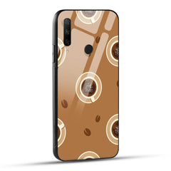 HONOR 9X Back Cover Coffee Fashionable Art Printed Glass Case