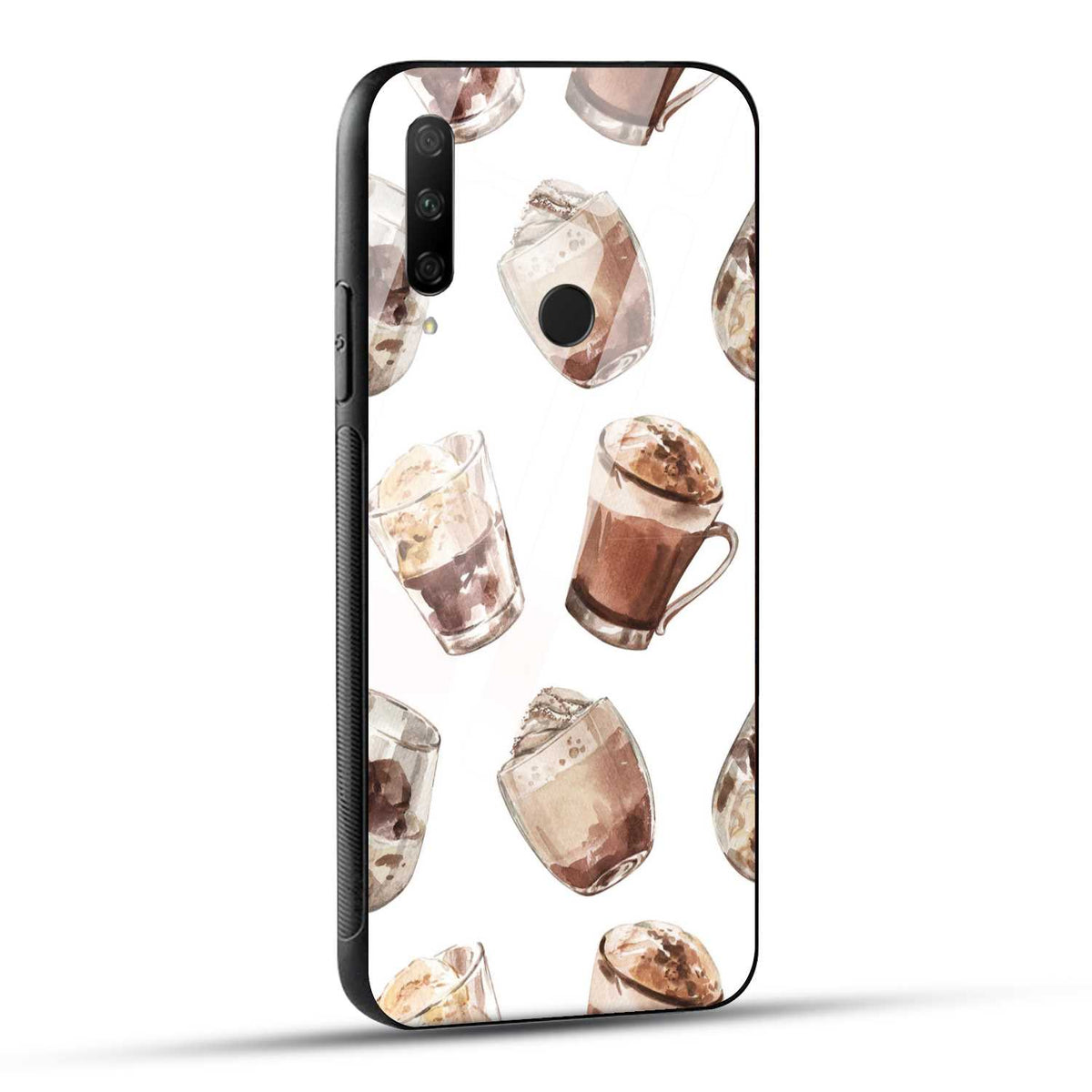 HONOR 9X Back Cover A Cup of Imagination Coffee Art Printed Glass Case