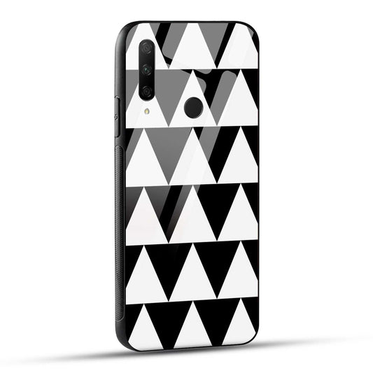 HONOR 9X Back Cover Art of Abstraction Geometry Printed Glass Case