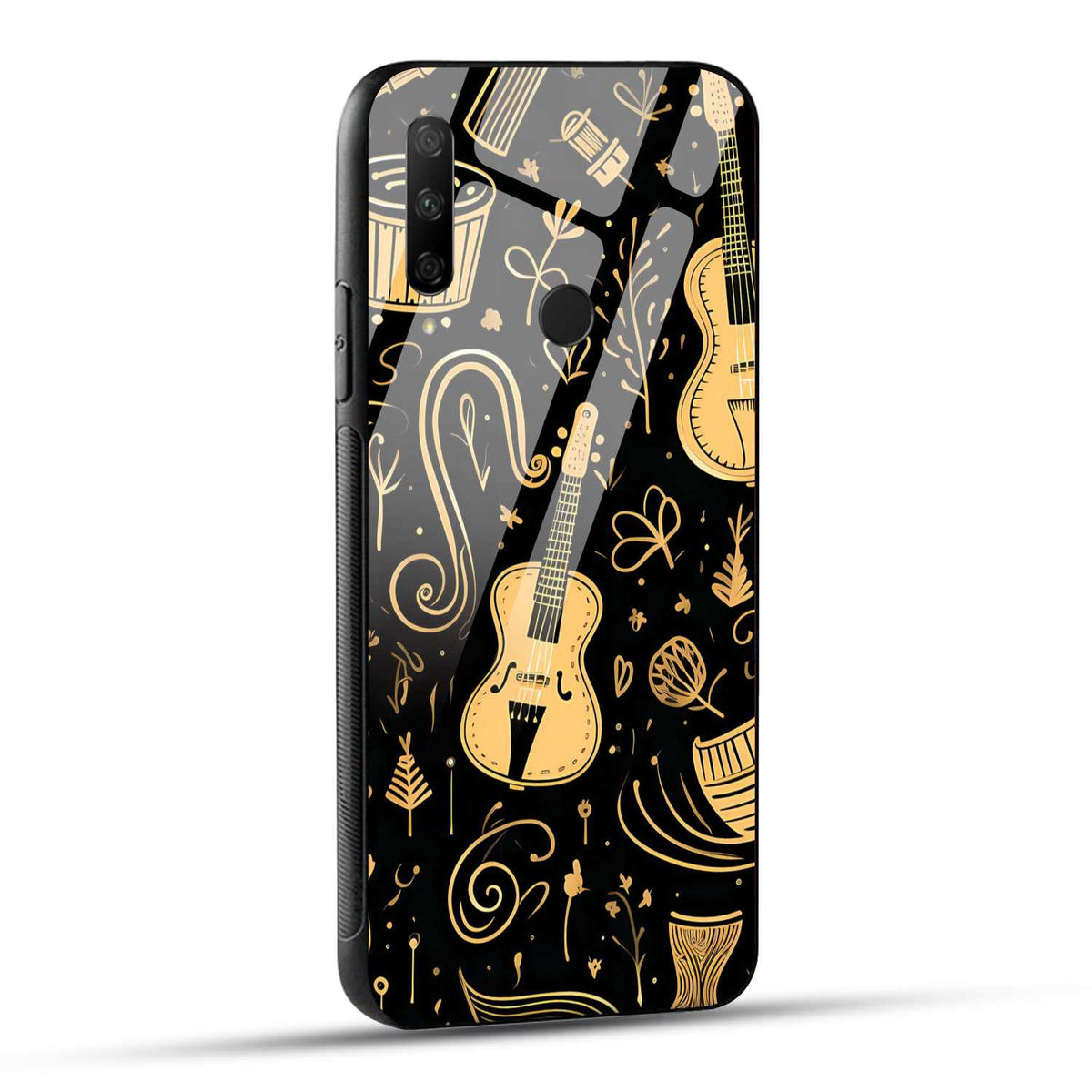 HONOR 9X Back Cover Canvas Artful Music Design Printed Glass Case
