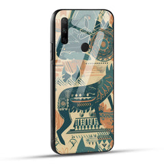 HONOR 9X Back Cover Ancient Patterns African Tribal Symbols Printed Glass Case