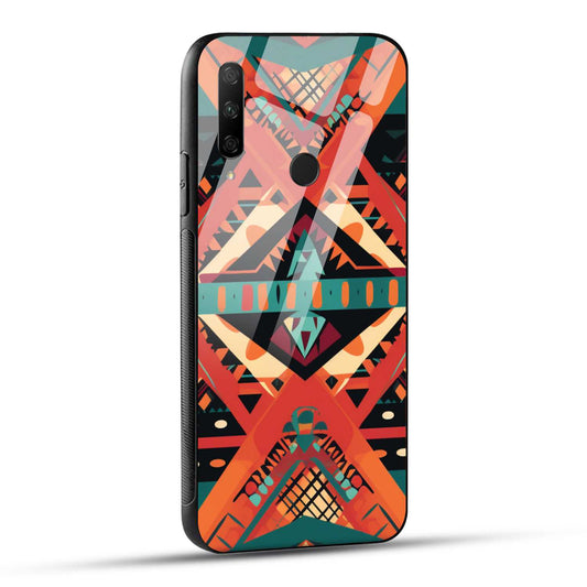 HONOR 9X Back Cover Crafted Traditions African Art Printed Glass Case