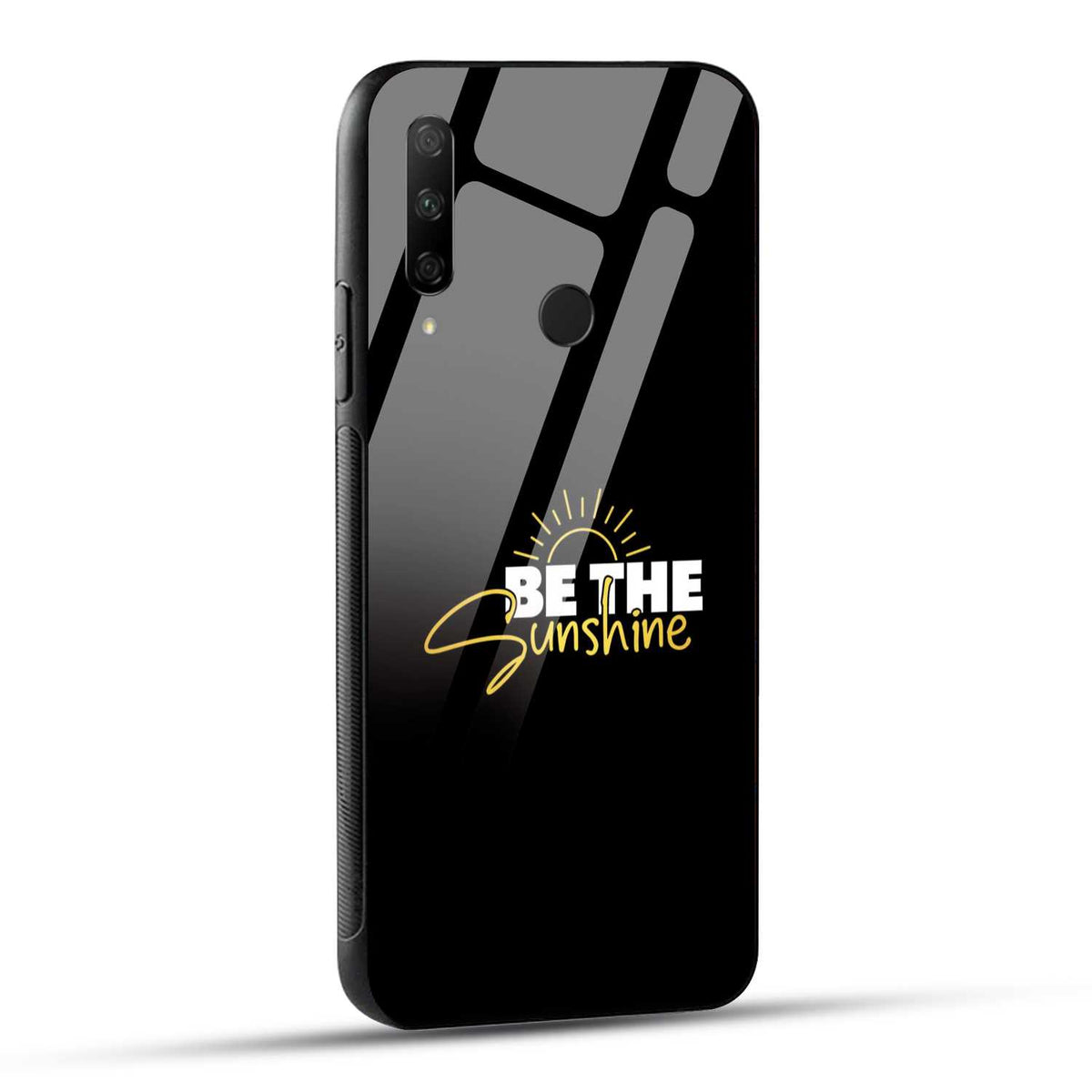 HONOR 9X Back Cover Be The Sunshine Inspiration Quote Printed Glass Case