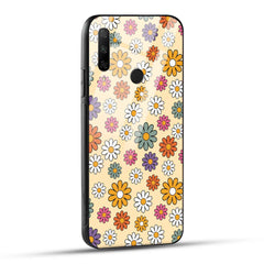 HONOR 9X Back Cover Beautiful Flowers In Colors Printed Glass Case